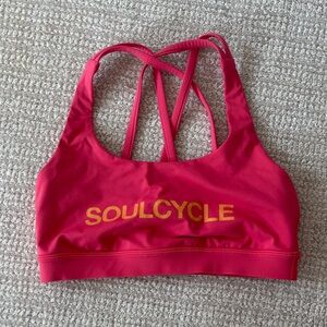 SoulCycle Women's Pink Sports Bra